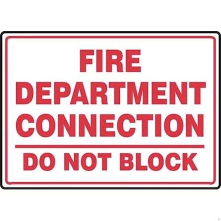 Accuform SAFETY SIGN FIRE DEPARTMENT MEXG549RL MEXG549RL